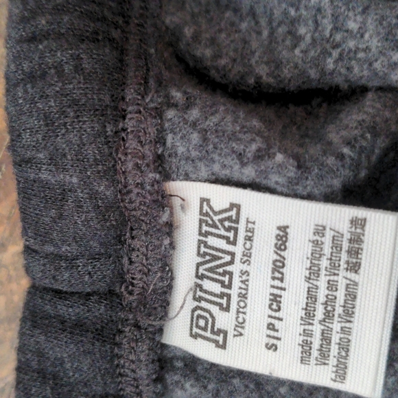 PINK VICTORIA SECRET GREY SWEATPANTS - Picture 7 of 8